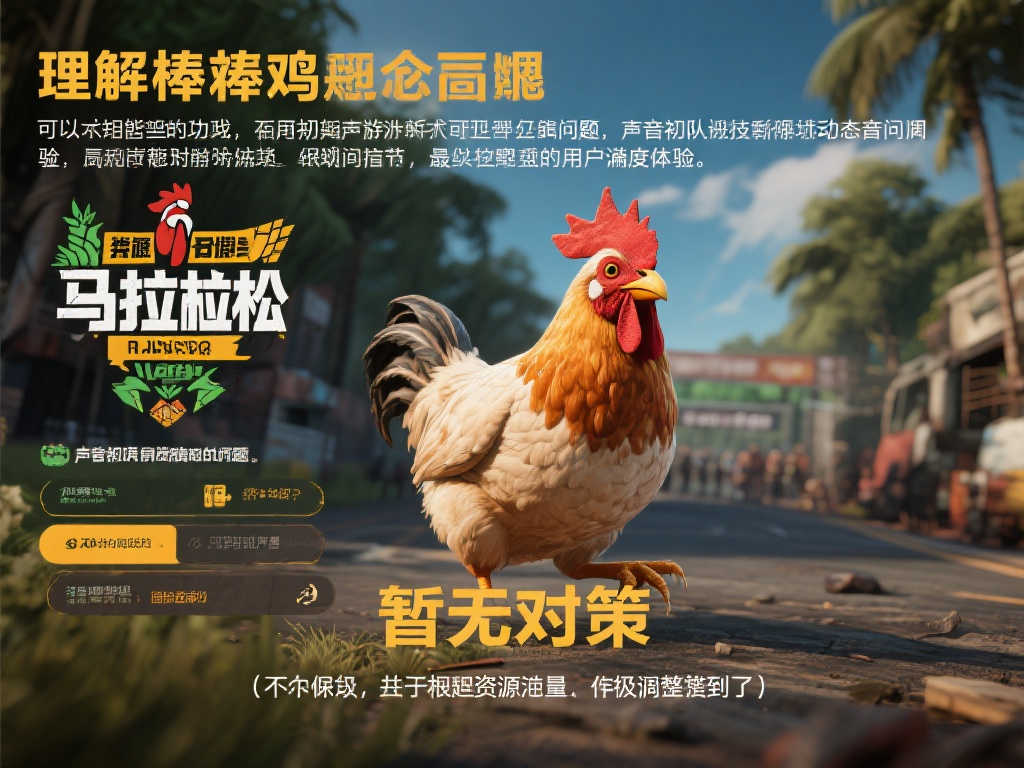 棒鸡《马拉松》或将取消近距离语音，总监坦言暂无解决方案